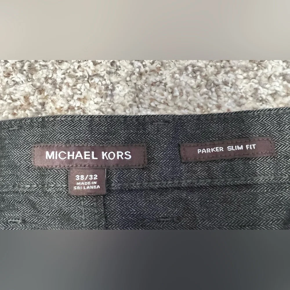 MICHAEL KORS PARKER SLIM FIT men’s pants size 38/32!